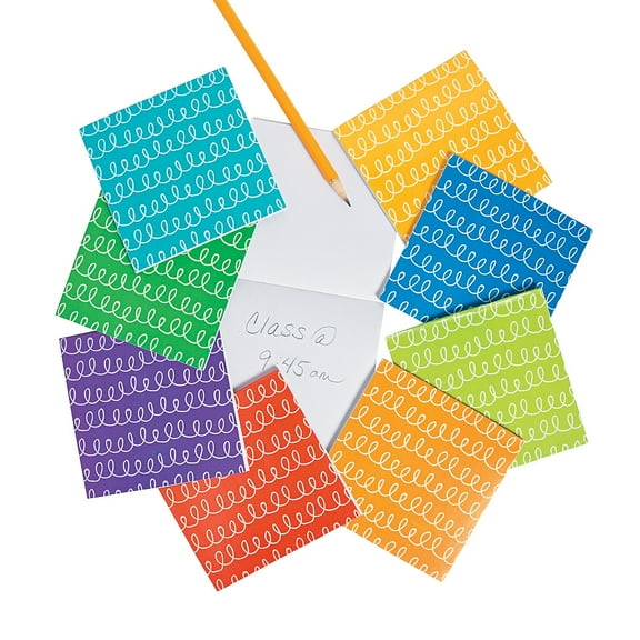 Scribbles Notepads - Party Favors - 24 Pieces
