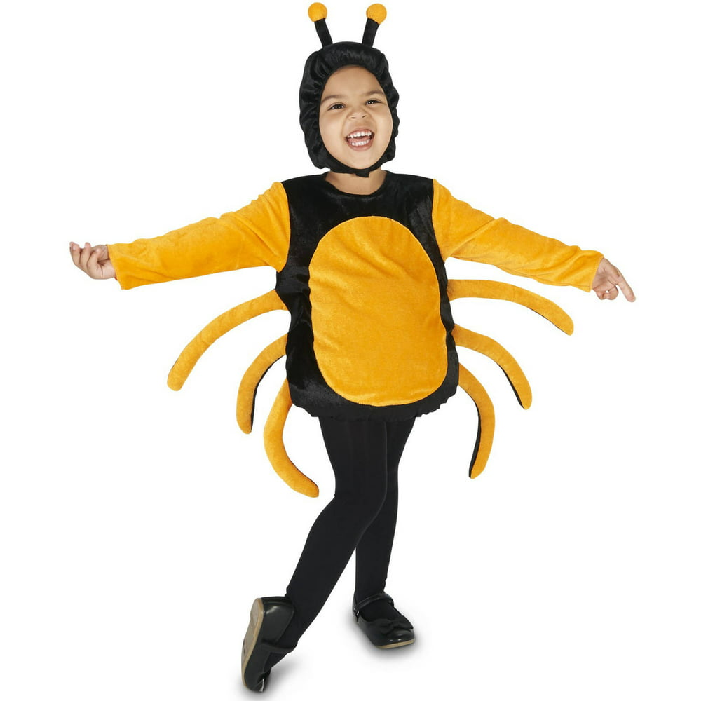Halloween Spider Toddler Halloween Costume, Size 3T-4T - Walmart.com ...