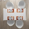 thumbnail image 4 of Ambesonne Harvest Place Mats Set of 4, Wheat Spikes Wood Plank, Standard Size, Orange Yellow, 4 of 4