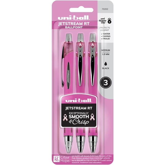 Uni-Ball UBC70202 Coh PI Jetstream Ballpoint Pen - Pack of 3