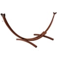 thumbnail image 1 of Support de Hamac en Arc de Pin Massif (10 Pieds/305 cm) - Marron, 1 of 6