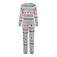 thumbnail image 2 of Seyurigaoka Parent-child Pajamas, Christmas Tree Print Pullover, Pants, Jumpsuit, 2 of 5