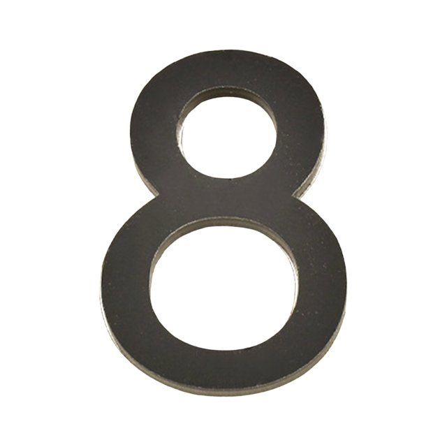Kugisaki 10CM Acrylic Black Number Plates For Stylish Decor on Clearance