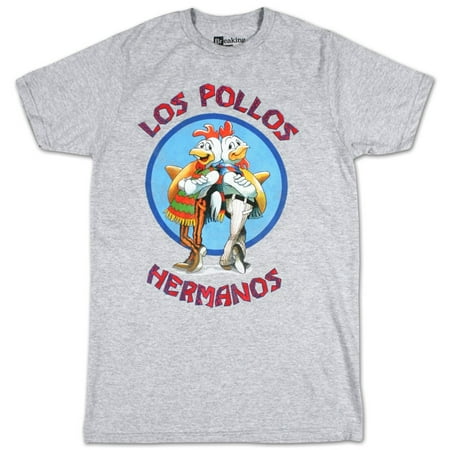 Breaking Bad Los Pollos Hermanos Adult T-Shirt (Best Breaking Bad T Shirts)