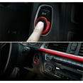 thumbnail image 5 of Anodized Red Aluminum Keyless Engine Push Start Button Decoration Ring Trim For BMW 2 3 4 Series X1 (F22 F30 F32 F34 F48), 5 of 9