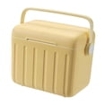 thumbnail image 2 of Colaxi Insulated Box Cold/Heat Preservation Beverage Storage Organizer Storage Container Ice Box for Party Boat Picnic Yellow, 2 of 8