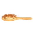 thumbnail image 2 of Cepillo de masaje para el cuero cabelludo, cepillo de masaje de madera antiestático para el cabello, cepillo de masaje para mujer, acabado de lujo, 2 of 5