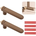 thumbnail image 1 of UFURMATE 2Pcs Brown Silicone Cat Pattern Door Knob Covers, Anti-Static Safety Door Handle Protector with Anti-Collision Adhesive Strip, 1 of 6