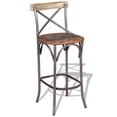 thumbnail image 3 of vidaXL Bar Chair Solid Reclaimed Wood, 3 of 9