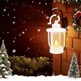 thumbnail image 2 of LED Hanging Lantern, Plastic Wind Lamp with Hook for Indoor Outdoor Decor, Flameless Ambient Light for Holiday Parties, Patio, Camping, 2 of 5