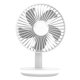 thumbnail image 1 of Ventilador de escritorio LED silencioso, ideal para oficinas, dormitorios y salas, con luz nocturna y 3 velocidades ajustables., 1 of 7