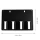 thumbnail image 2 of OULII Organizador De Herramientas De Salón Negro Para Cortapelos Y Accesorios Almacenamiento Cómodo, 2 of 7
