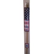 Annin Flagmakers 041309R 12 x 18 in. Poly cotton Us Flag, 2 Pack