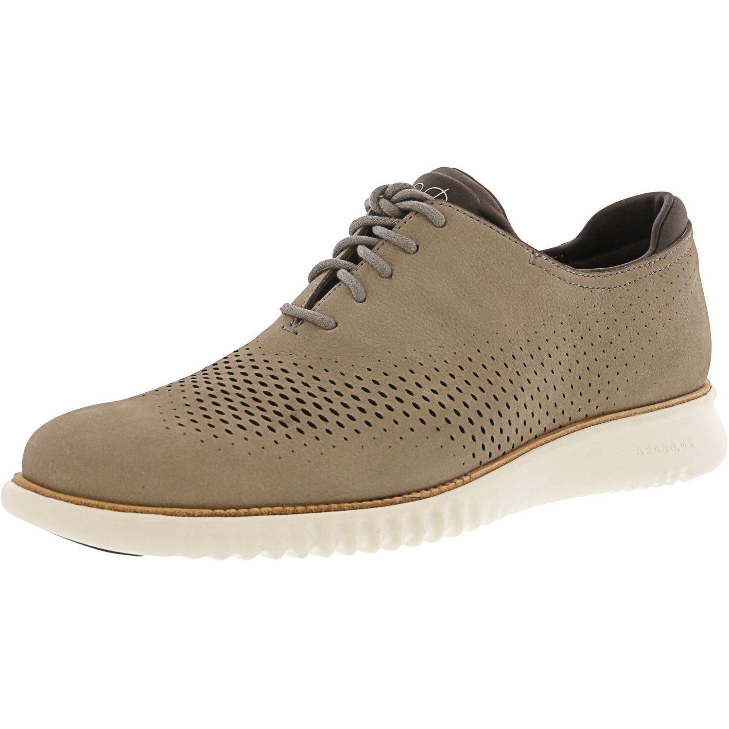 Cole Haan Men's 2 Zerogrand Laser Wing Nubuck Ironstone AnkleHigh