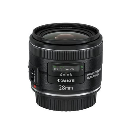 - Canon EF 28mm f/2.8 IS USM Lens