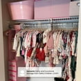 Delta Children 48Piece Nursery Storage Set Baby Organizer, Room & Shelf Organization, Infant