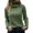 Green, variant on EDFBUYKRS Female Sweaters Women's Knit Long Sleeve Open Front Cardigan Sheep V-Neck Button Down Embroidery Wool Blend Sweater Coat Outwear Fall Sweater M