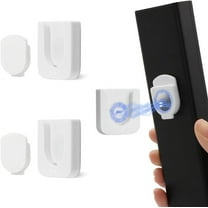 WALLFID Magnetic Remote Control Holder Wall Mount, Innovative Slot Design, 2 Pack