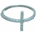thumbnail image 3 of Cross Sterling Rings for Women Make Great Birthday Gifts for Women, 3 of 6