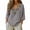 Gray-#002, variant on Women's Boho Embroidered Peasant Tops 3/4 Sleeve Boho Mexican Ethnic Style Tunic Blouses V Neck Loose Shirt,Light Blue S
