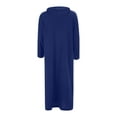 thumbnail image 6 of Mens Arabia Casual Long Sleeve Pocket Loose Robe Shirt Robe, 6 of 8