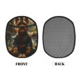 thumbnail image 2 of Sikiie Forest Creek Cute Dog Silicone Pot Holders, Oven Mitts Heat Resistant Hot Pads, Non Slip Pot Holder for Kitchen Baking and Cooking 9.4 x 7.5 Inches, 2 of 7