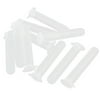 Unique Bargains 15ml 0.5oz Plastic Centrifuge Tubes Sample Container Clear White x 10