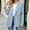 (Fashion 30)Light Blue, variant on Aimik Tweed Blazers for Women Long Sleeve Double Breasted Blazer Notched Lapel Suit Jacket with Pockets,Light Blue,S