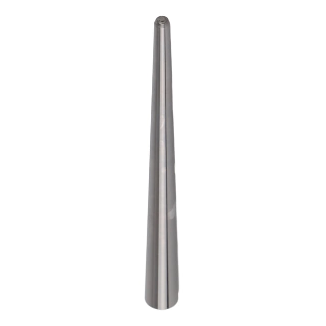 Herramienta de medición de mandril para agrandar anillos de acero inoxidable para la fabricación de joyas (18,5 cm)