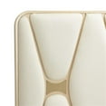 thumbnail image 6 of Michael Amini La Rachelle Eastern King Panel Bed in Champagne Ivory & Chardonnay, 6 of 10