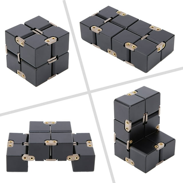 Cube Toy, Great Desk Accessory Fidget Toy Sand Blasting Is Used On The Surface Light Weight Pocket Size For Kids