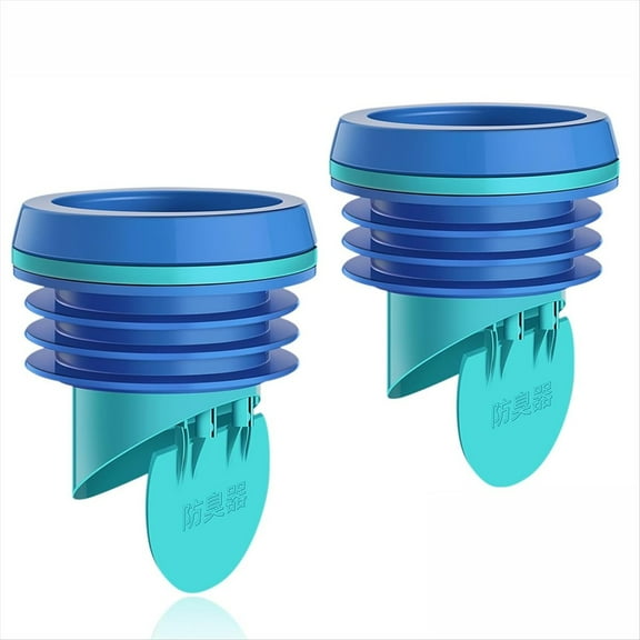 Rollbacks & More 2PC Toilet Flanges Wax Rings with Prevent Backflow Valve -Thick Bowl Ring Fits 3.2-4In Waste Lines Easy Installation