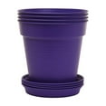 thumbnail image 2 of Mintra Garden - 11cm Round Garden Pots 4pk - (11cm Diameter - 4.3inD x 4inH), 2 of 9