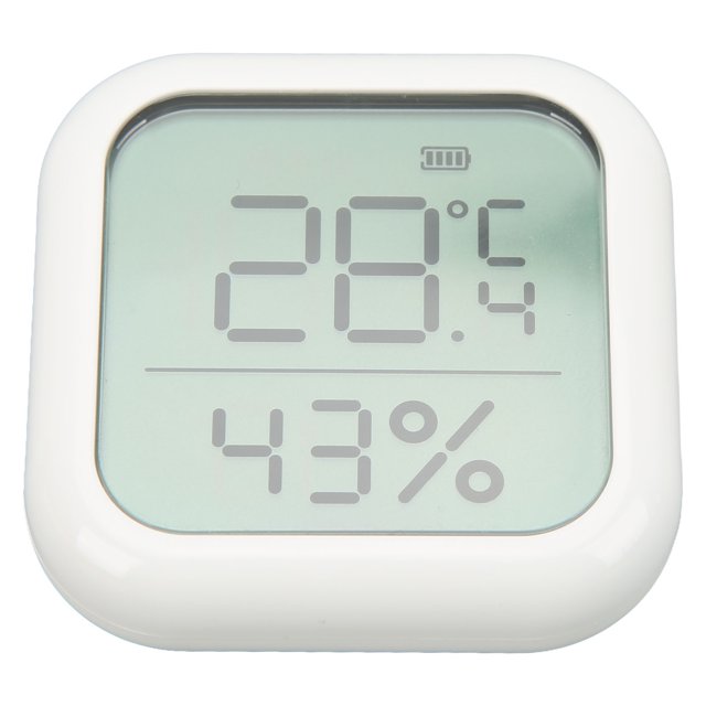 Sensor de Temperatura de Humedad Inteligente, Carcasa de Higrómetro de Termómetro Inalámbrico Ampliamento Para Uso Domémico