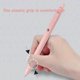 thumbnail image 3 of 5 Pcs Gel Ink Pens Set, 0.5mm Medium Tip Black Ink Rollerball Pens for Smooth Writing, Quick Drying for School Office, 3 of 5