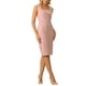 thumbnail image 4 of Vestido Lápiz Sin Mangas de INSPIRE CHIC para Mujeres, Escote Cuadrado, Vestidos Sheath para Oficina 2XL Rosa, 4 of 5
