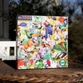 thumbnail image 5 of Eeboo Hummingbirds & Gems 1000 Piece Jigsaw Puzzle w/Artist Playlist, 23"x23", 5 of 6