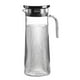 thumbnail image 4 of Jarra de bebidas, jarra de jugo, jarra de agua y tapa para refrigerador con asa, transparente, caliente 1L, 4 of 7