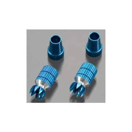 Radio Remote Control Transmitter - Integy RC Toy Model Hop-ups C24053BLUE Transmitter Stick Ends 4mm Size for JR Type Radio