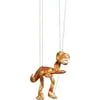 Sunny Toys WB367D 16 In. Baby Dinosaur - Orange Tie-Die, Marionette Puppet
