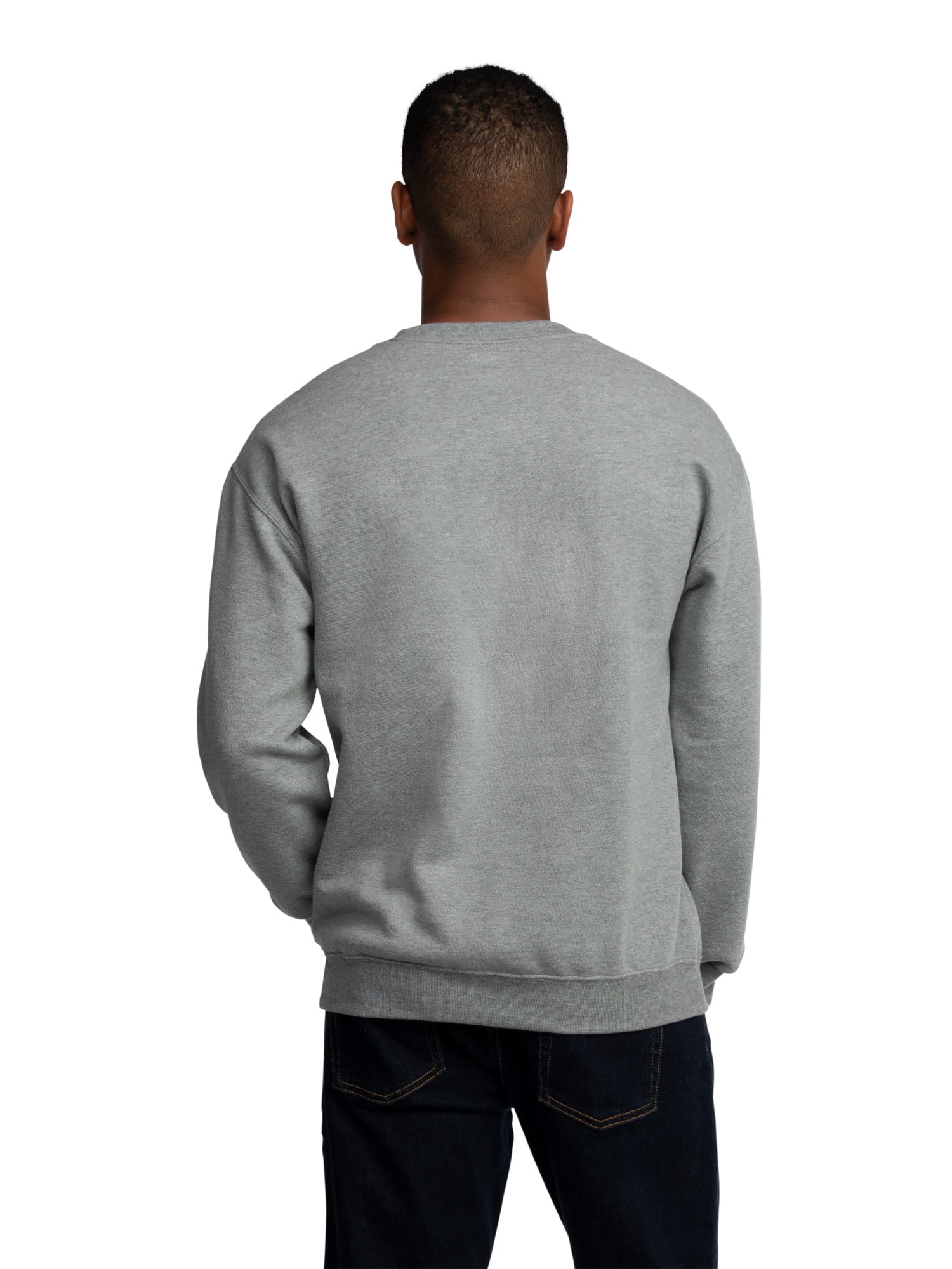 Fruit of the Loom Men s Fleece Crew Sweatshirt Sizes S 4XL