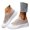 Khaki, variant on Women's Comfort Sandals with Arch Support Summer Walking Fashion Floral Cutout Mesh Breathable Platform Casual Sneakers On Comfortable Walking Shoes