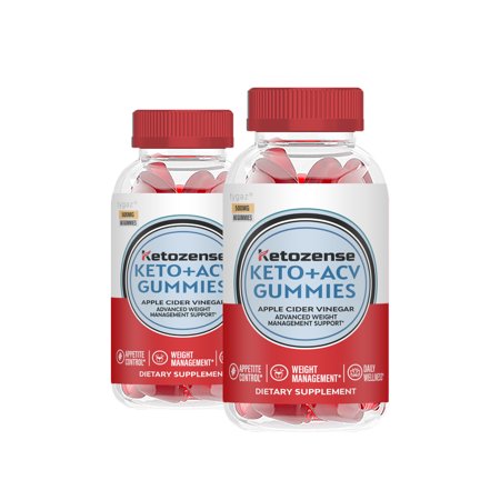 (2 Pack) Ketozense Gummies - Ketozense Keto Apple Cider Vinegar Gummies