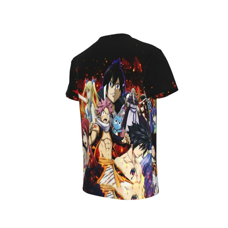 Boy's Girl's Anime Manga Fairy Tail Anime T-Shirt Boy's Girl's Anime Manga Fairy Tail Anime T-Shirt