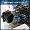 thumbnail image 3 of Unique Bargains Mass Air Flow Sensor Assembly No.12567377 MAF Air Flow Sensor for Cadillac STS 2005-2006 Plastic Metal 1 Pc, 3 of 6