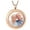 Rose Gold, variant on Personalized Glass Cremation Urn Necklace for Ashes Of Loved One Carry Photo Glass Memorial Urn Jewelry Stainless Steel Cremation Urn Locket for Human / Pet
