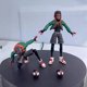 thumbnail image 4 of Marvel Universo Paralelo Horizontal Miles Spider Man Super Doble Cabeza Juguete Hecho A Mano Muñeco De Práctica De Valor Mil Regalo, 4 of 5