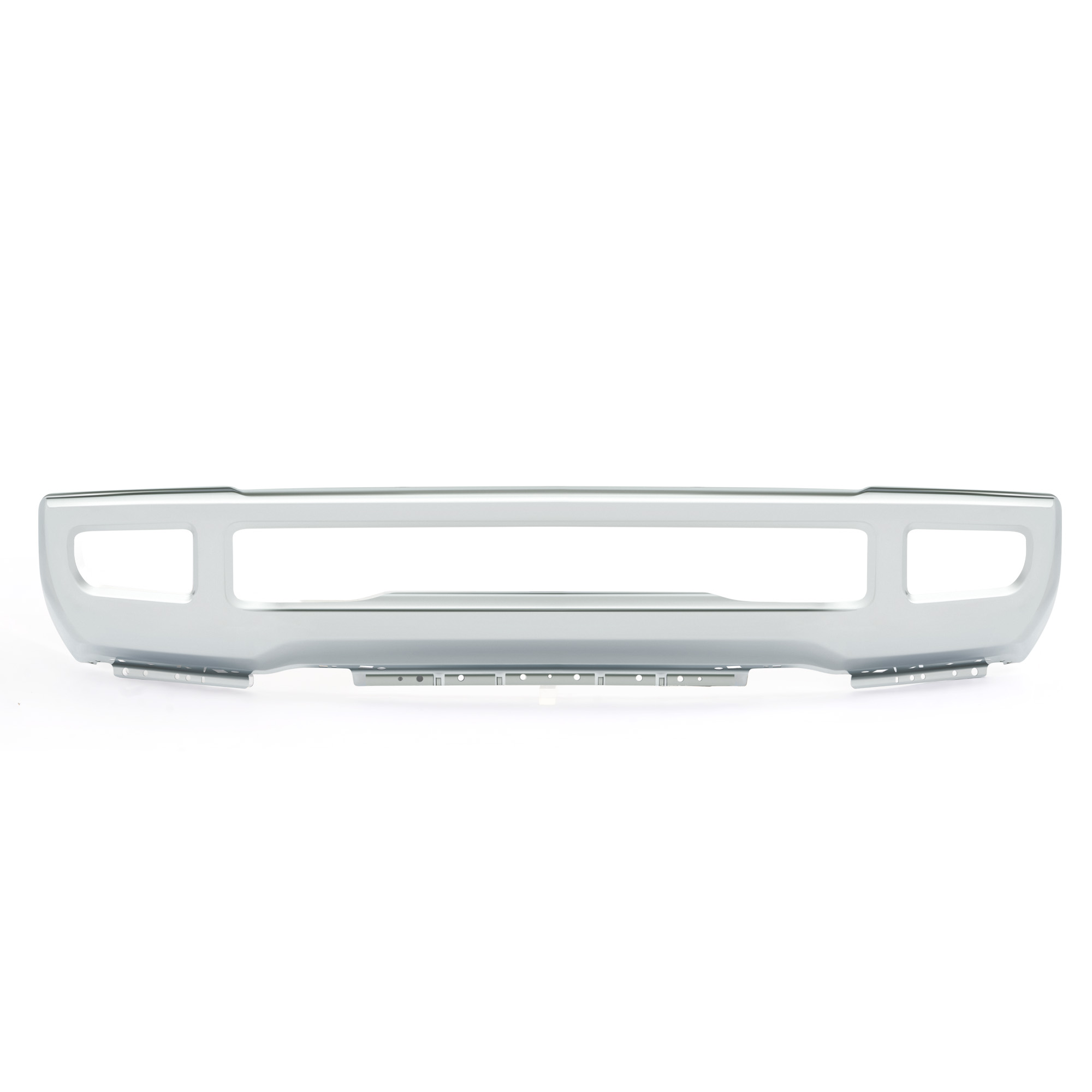 Replacement Front Bumper for 2017-2019 Ford F250 F350 w Fog Holes Chrome