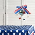thumbnail image 4 of Independence Day Decoration Transparent Holiday Party Decoration Props Flat Round Seamless Hollow Plastic Flat Hanging, 4 of 6