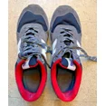 thumbnail image 2 of NEW BALANCE 574 men's sneakers – SIZE 11 US – GRAY/WHITE/PURPLE/RED, 2 of 5